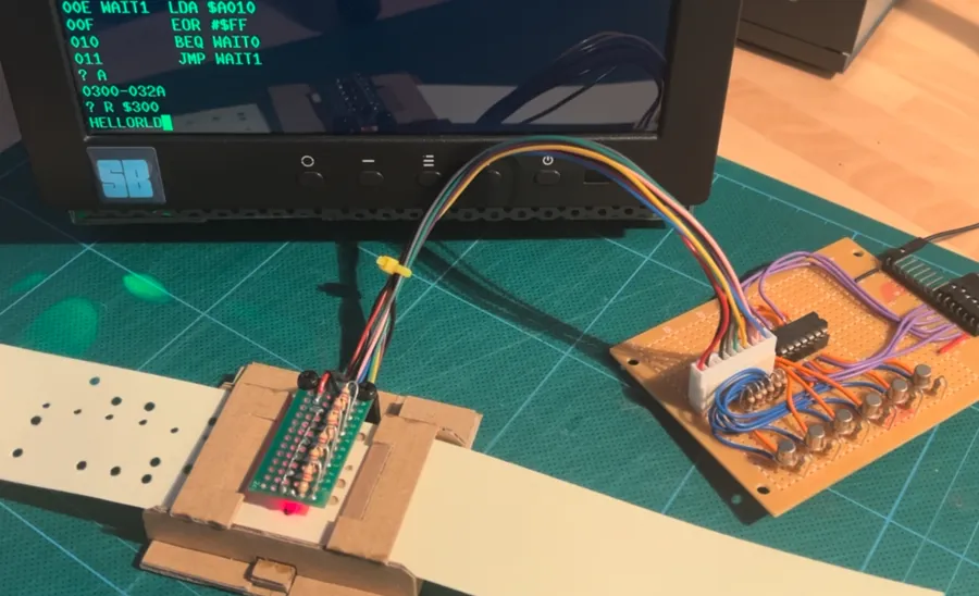 Click to view full size - Showing the CATalog(ue) of the files on the SD card